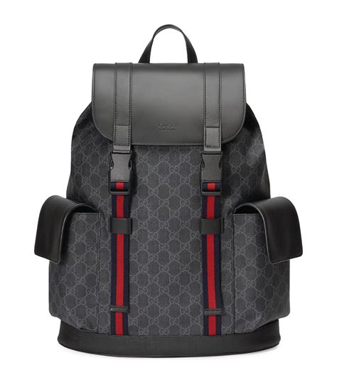 black Gucci backpack